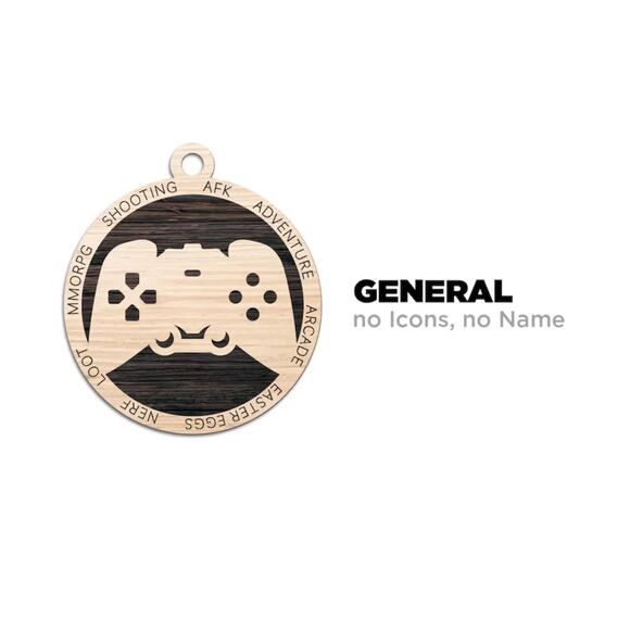 Personalized GAMER GAMING Ornament Custom Name Gift - Picture 5 of 5